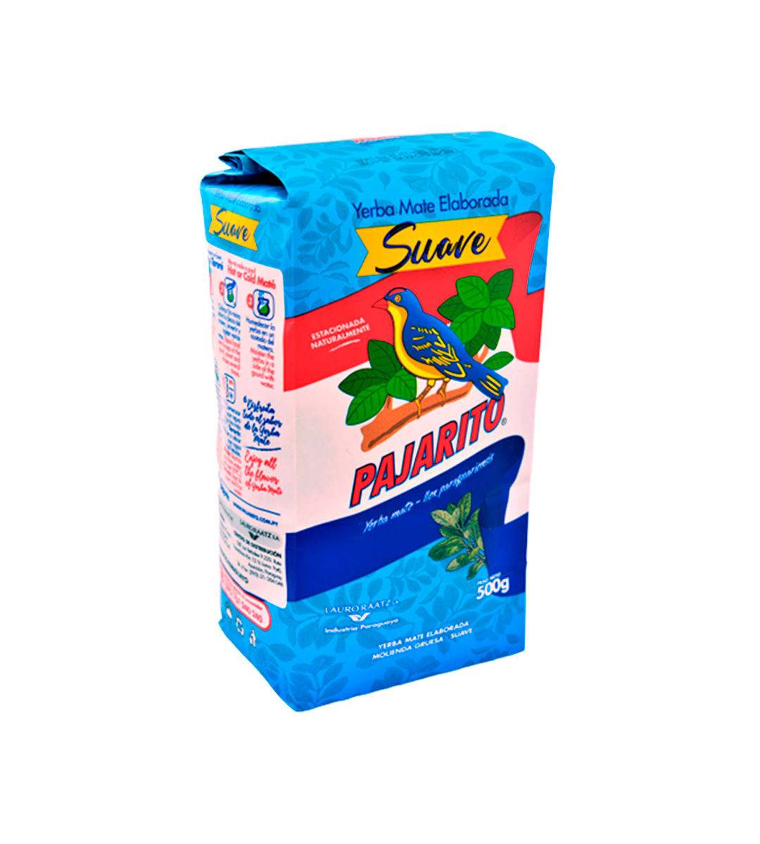 Yerba Mate Pajarito Suave x 500g